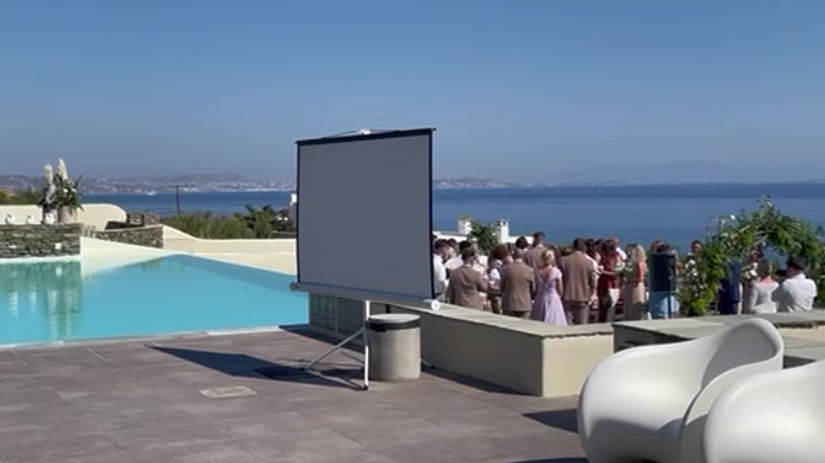 Emily & Lewis. Wedding on Tinos,Gr